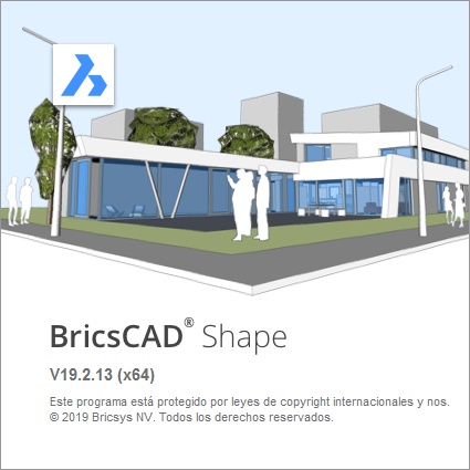 BricsCAD Shape versión 19.2.13
