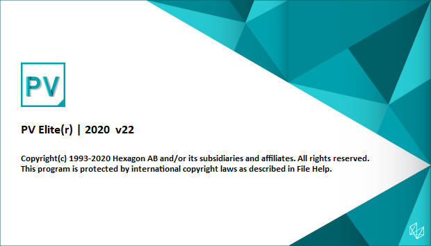 PV Elite versión 2020