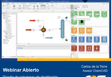 Seminario ChemCAD 8 - Diseño de Columnas de Destilación